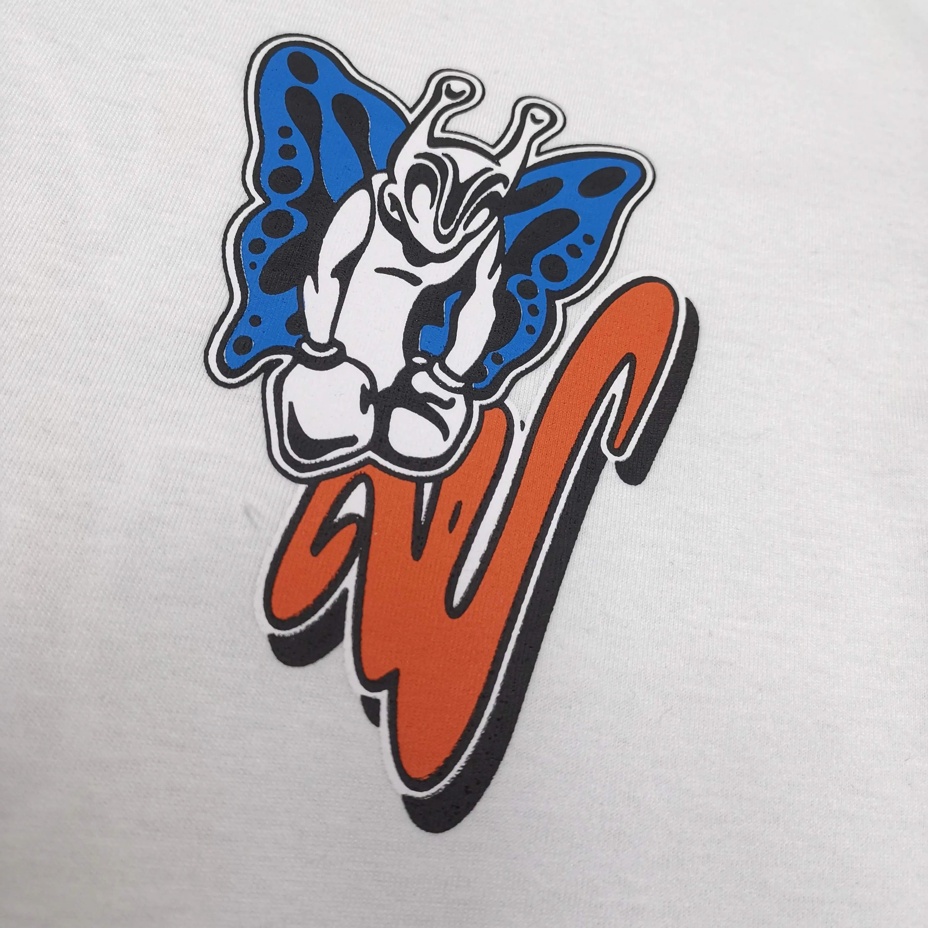Off white top version, new loose short-sleeved T-shirt Color: Black White Blue Gray Size: S M L XL P240